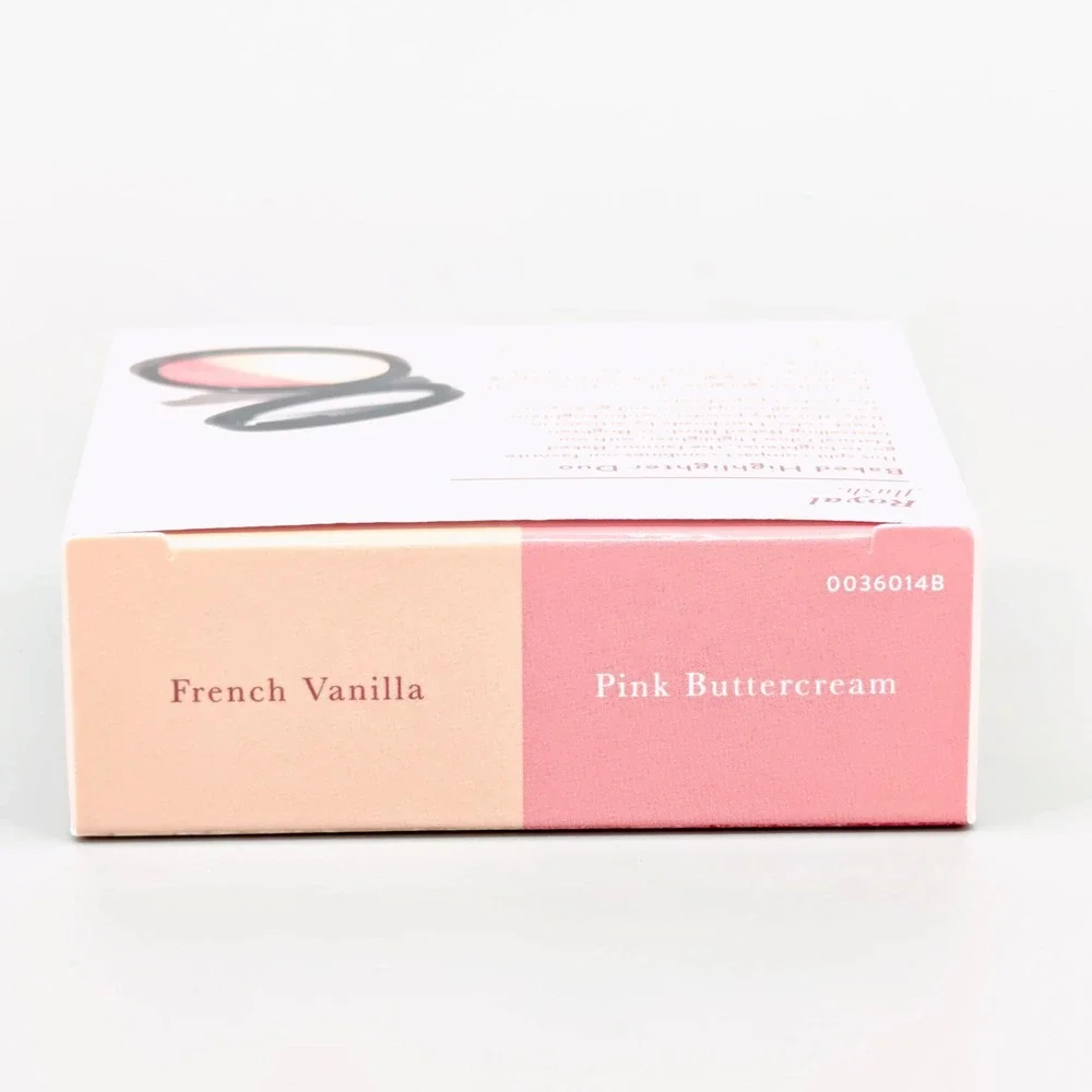 Laura Geller Baked Blush-N-Highlight Duo French Vanilla Pink Buttercream 0.32oz